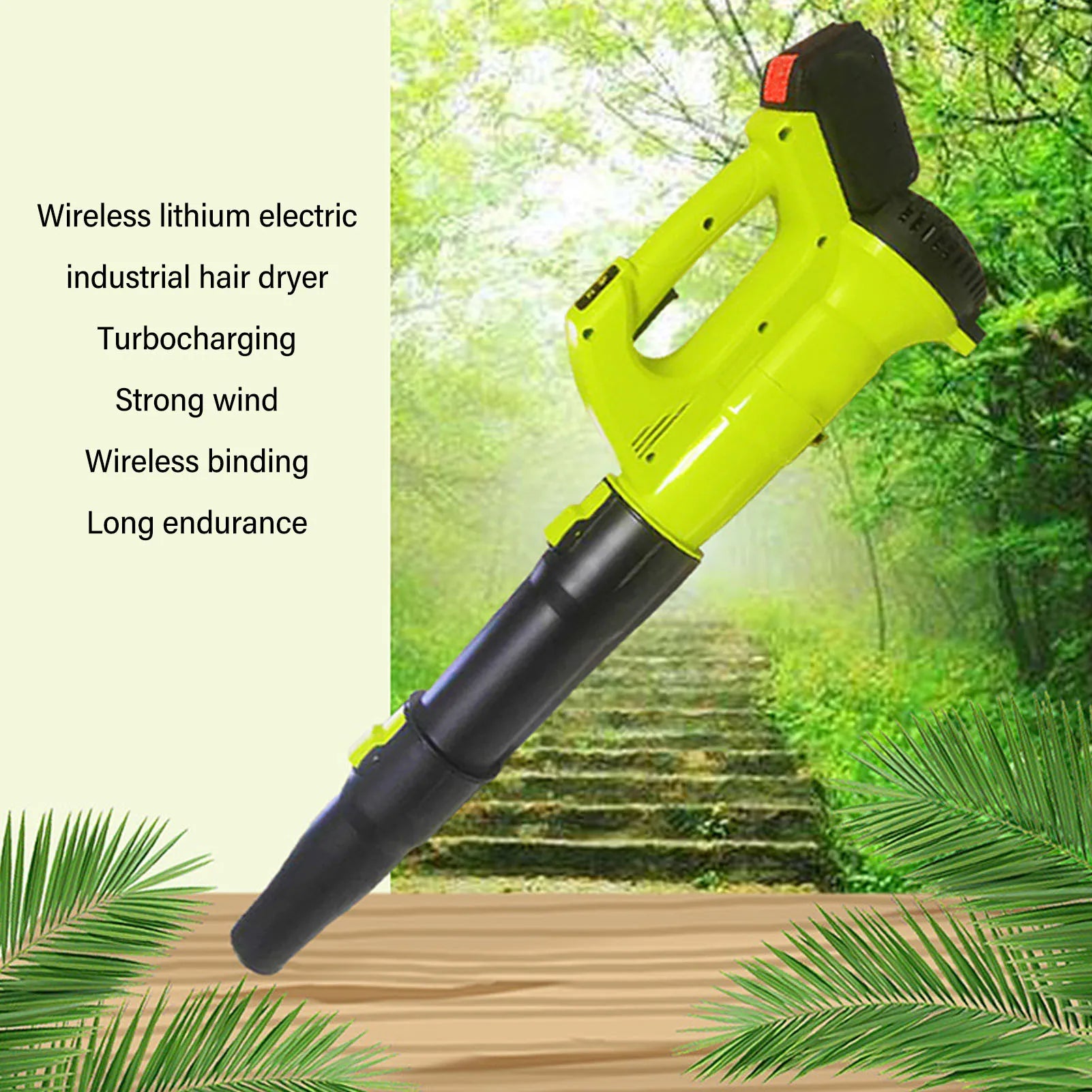 Cordless Blower Axial Leaf  Industrial Lithium Rechargeable High Power Garden Supplies Cordless Leaf Blower Cordless Blower