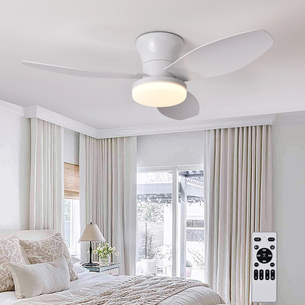 Ceiling fan with light casa inteligente socket fan light ventilatore da soffitto con luce de techo con luz silenciosos led cold