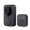 WiFi Smart Audio Doorbell Camera 2-Way Audio Wireless Visual Intercom Doorbell with Remote Monitor Indoor Outdoor Surveillance