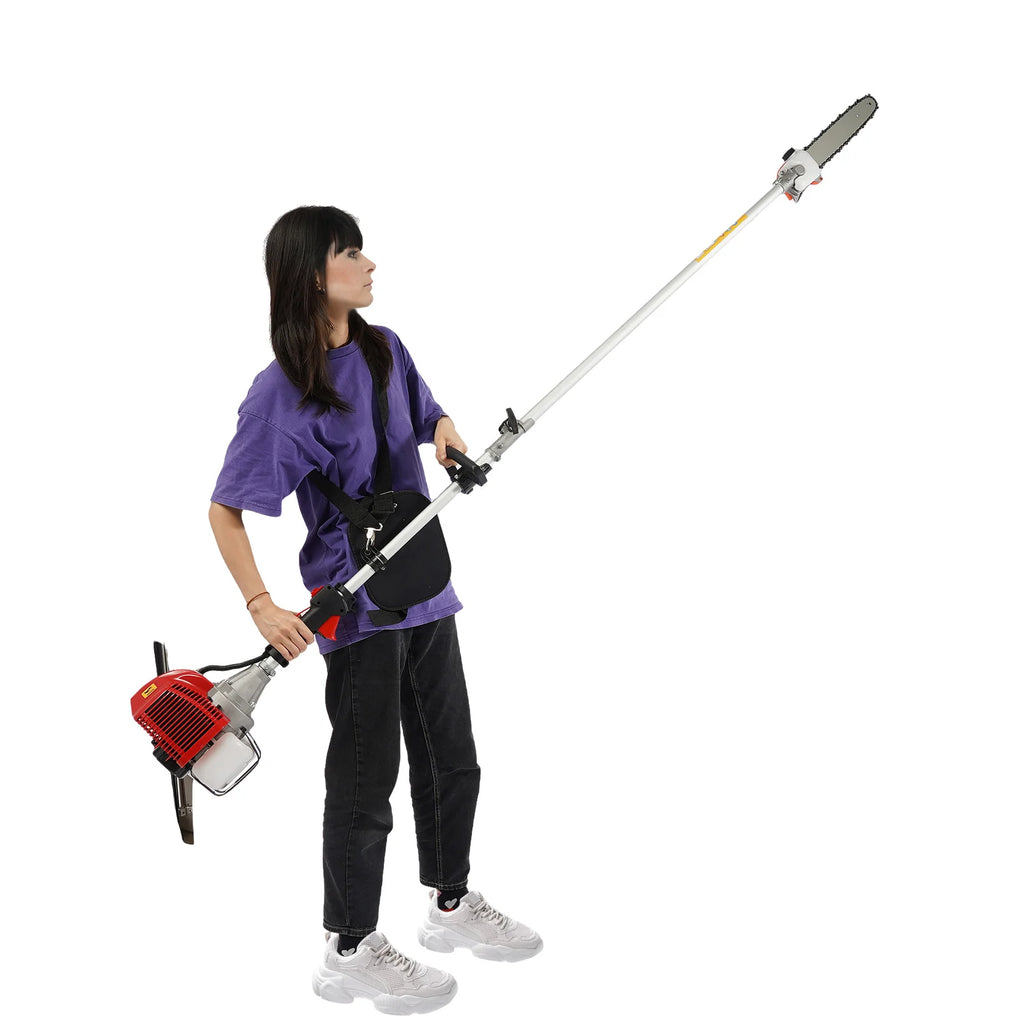Electric Pruning Chain Saw. Tree Branch Pruner with Goggle, Long Pruning Chain Saw for Tree Pruning for Gardens