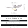 Ceiling fan with light casa inteligente socket fan light ventilatore da soffitto con luce de techo con luz silenciosos led cold