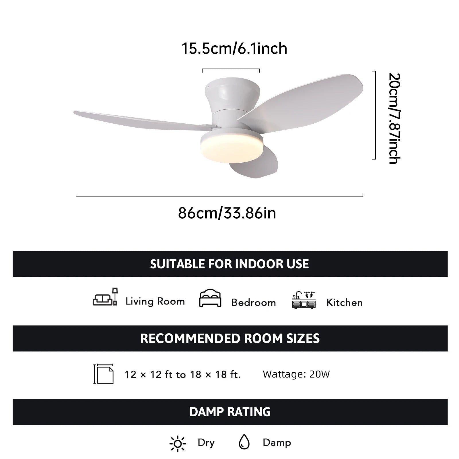 Ceiling fan with light casa inteligente socket fan light ventilatore da soffitto con luce de techo con luz silenciosos led cold