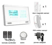 4G WIFI Security Smart Home Intelligent Wireless GSM WIFI House Burglar Security Alarm System