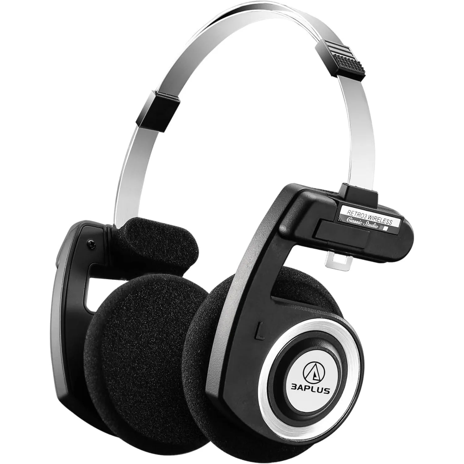 okcsc Retro 3rd Wireless Headphones Drive Open HIFI On-Ear Bluetooth Headphones Portable Lightweight Headsts with Microphone