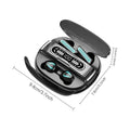Bluetoothcompatible Couple Headphones Wireless Earphones Four Earbuds Digital Display Charging Case waterproof Sports Headset