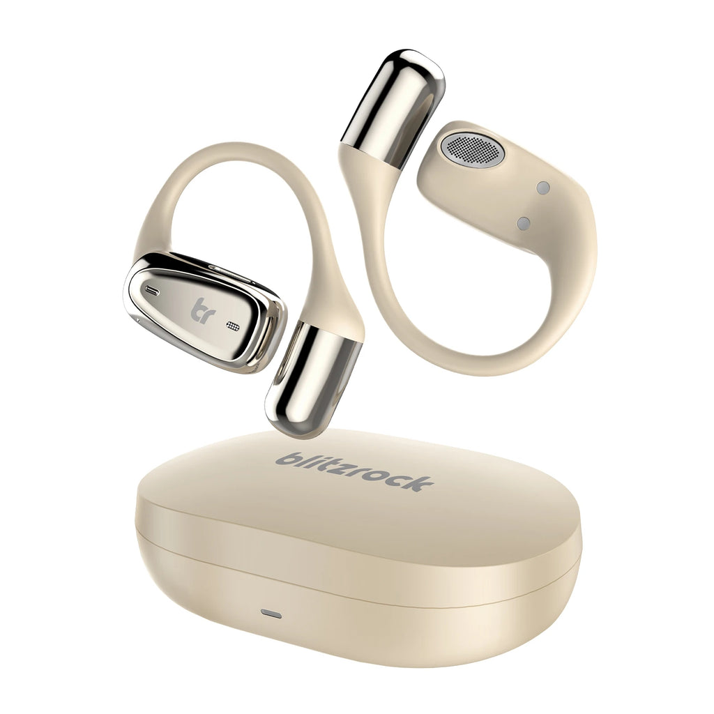 BR-CT3 Mini Open Ear Headphone Wireless Earphone bluetooth 5.4 Light Comfortable Ear Hooks Clear Call IPX7 Waterproof Sports