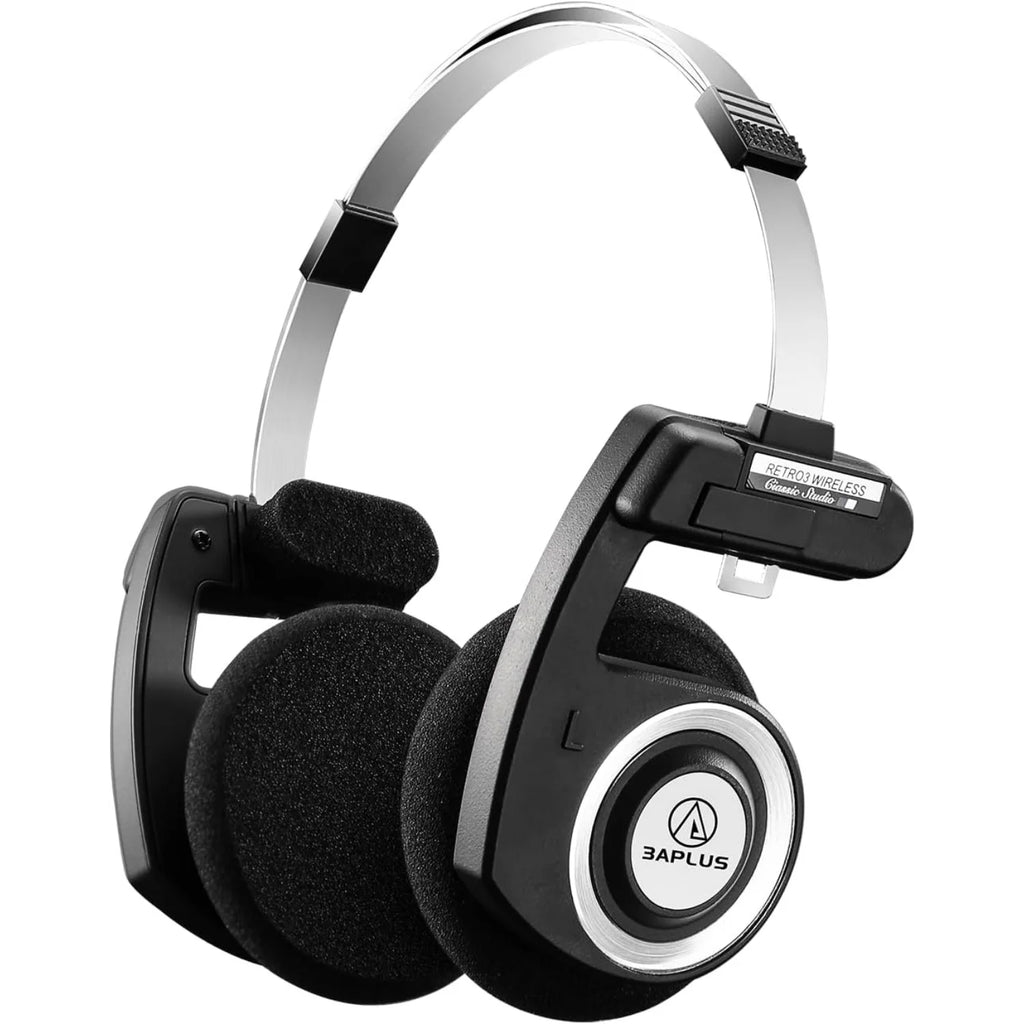 okcsc Retro 3rd Wireless Headphones Drive Open HIFI On-Ear Bluetooth Headphones Portable Lightweight Headsts with Microphone